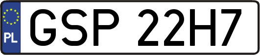 GSP22H7