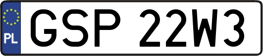 GSP22W3