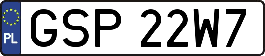 GSP22W7