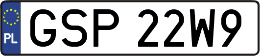 GSP22W9