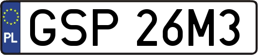 GSP26M3