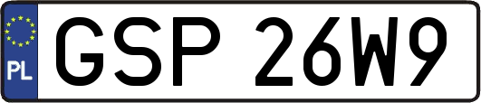 GSP26W9