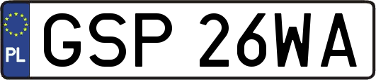 GSP26WA