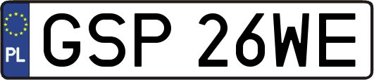 GSP26WE