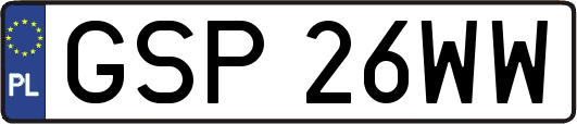 GSP26WW
