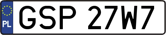 GSP27W7