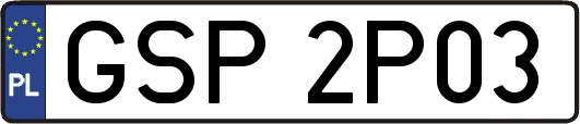 GSP2P03
