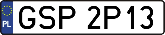 GSP2P13