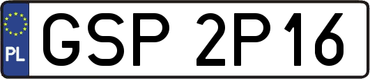 GSP2P16