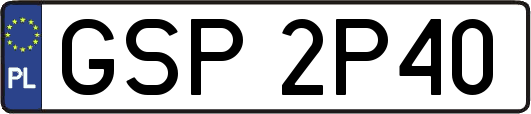 GSP2P40