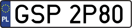 GSP2P80