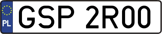 GSP2R00