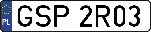 GSP2R03