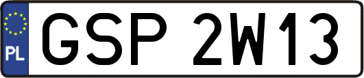 GSP2W13