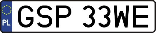 GSP33WE