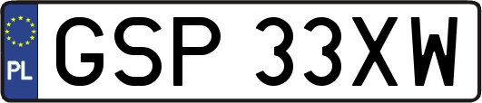GSP33XW
