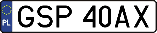 GSP40AX
