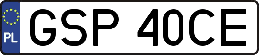 GSP40CE