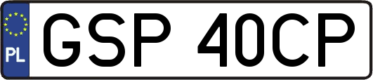 GSP40CP