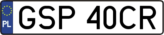 GSP40CR