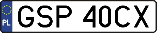 GSP40CX