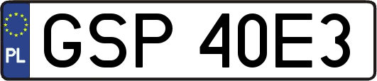 GSP40E3