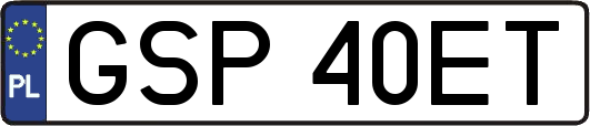 GSP40ET