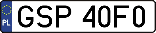 GSP40F0