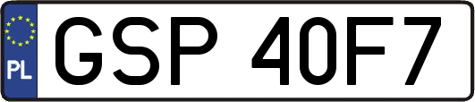 GSP40F7