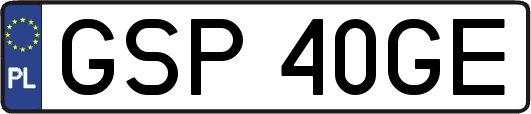 GSP40GE