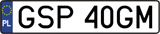 GSP40GM