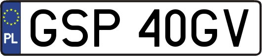 GSP40GV