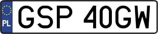 GSP40GW
