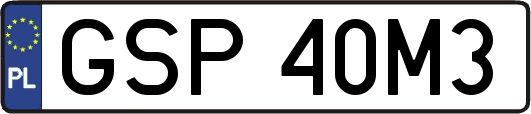 GSP40M3