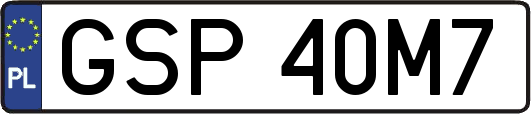 GSP40M7