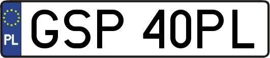 GSP40PL