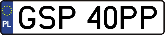 GSP40PP
