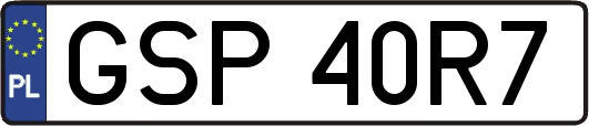 GSP40R7