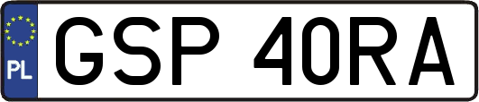 GSP40RA