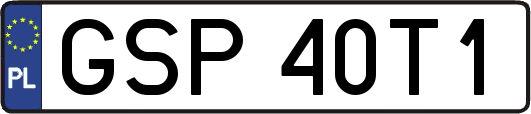 GSP40T1