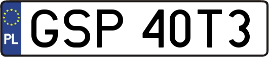 GSP40T3