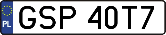 GSP40T7