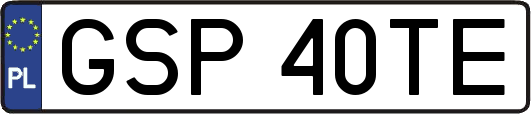 GSP40TE