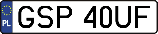 GSP40UF