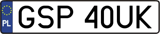 GSP40UK