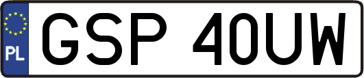 GSP40UW