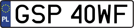 GSP40WF