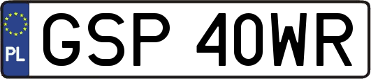 GSP40WR