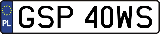 GSP40WS