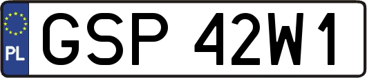 GSP42W1